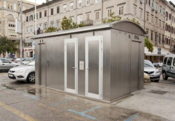 Автоматический туалет смонтирован в Риеке